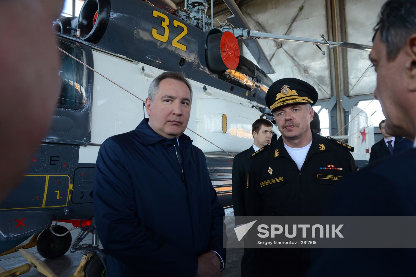 Deputy Prime Minister Rogozin visits Crimea