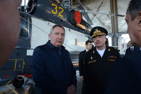 Deputy Prime Minister Rogozin visits Crimea