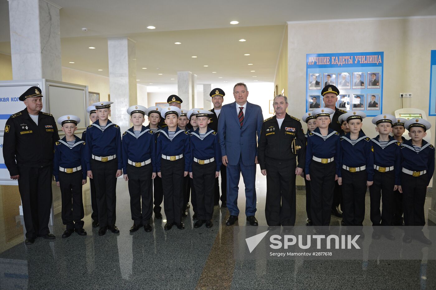 Deputy Prime Minister Rogozin visits Crimea