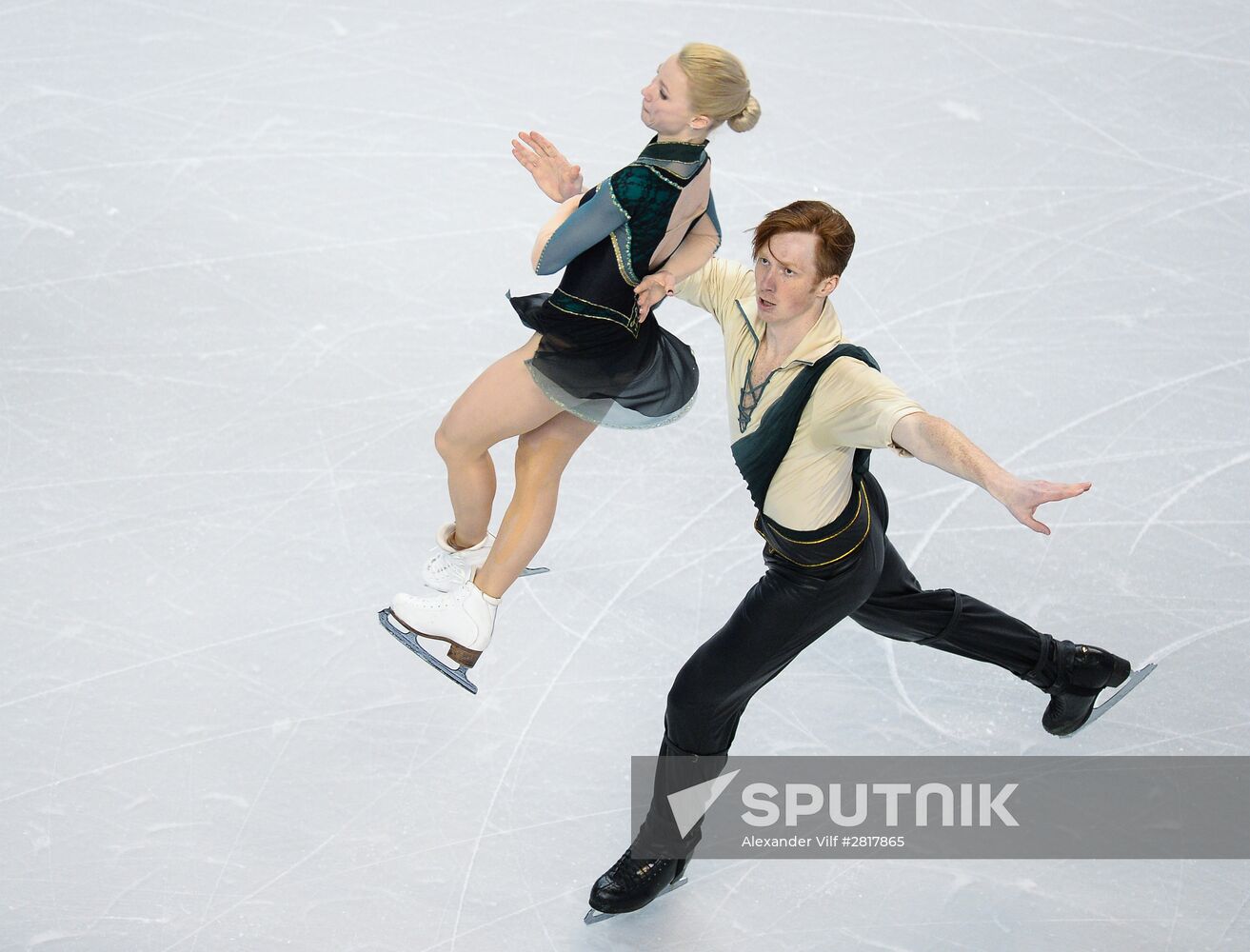 World Figure Skating Championships. Pairs. Short program
