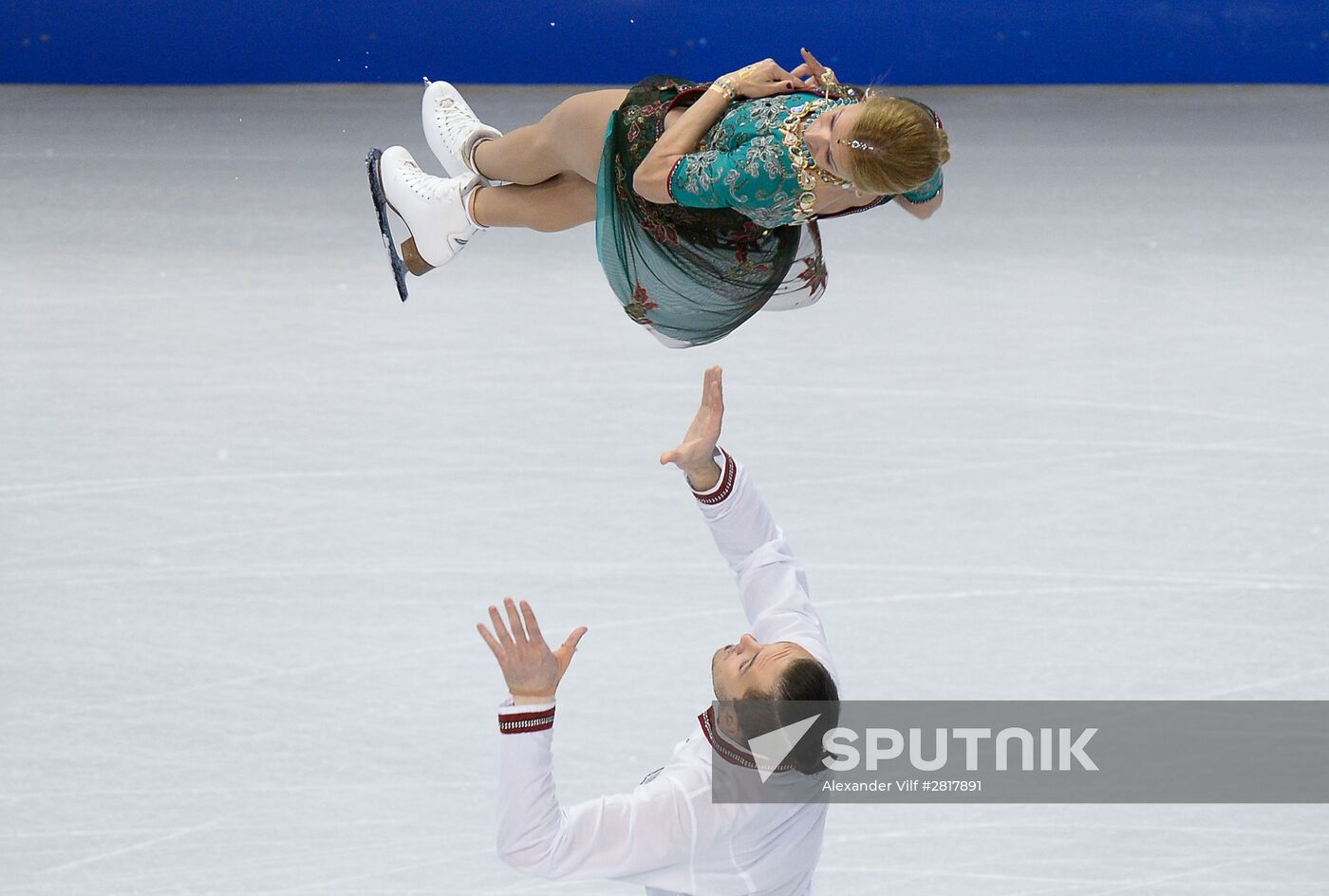 World Figure Skating Championships. Pairs. Short program