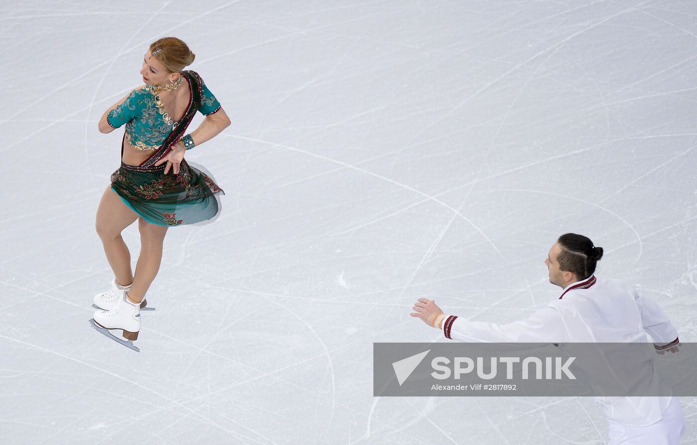 World Figure Skating Championships. Pairs. Short program