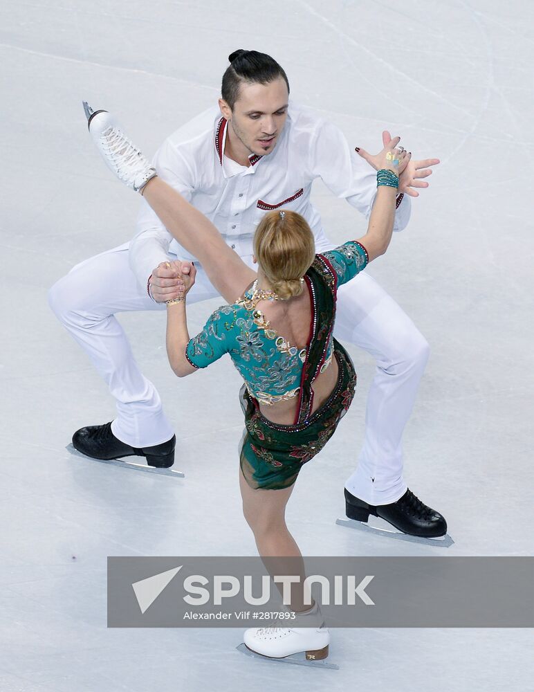 World Figure Skating Championships. Pairs. Short program