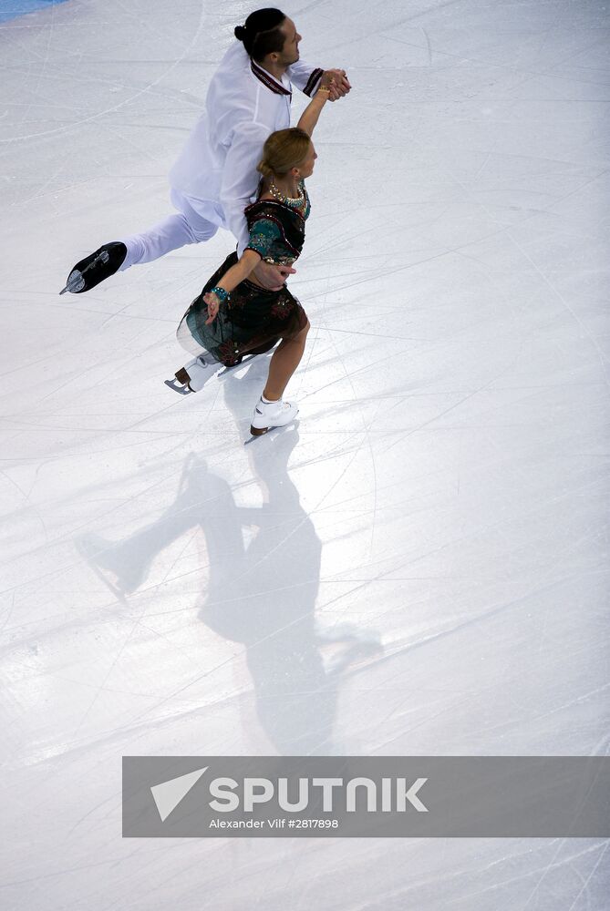 World Figure Skating Championships. Pairs. Short program