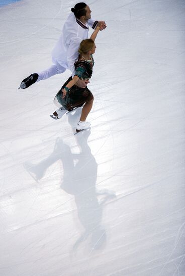 World Figure Skating Championships. Pairs. Short program