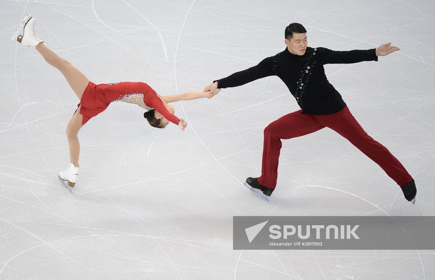 World Figure Skating Championships. Pairs. Short program