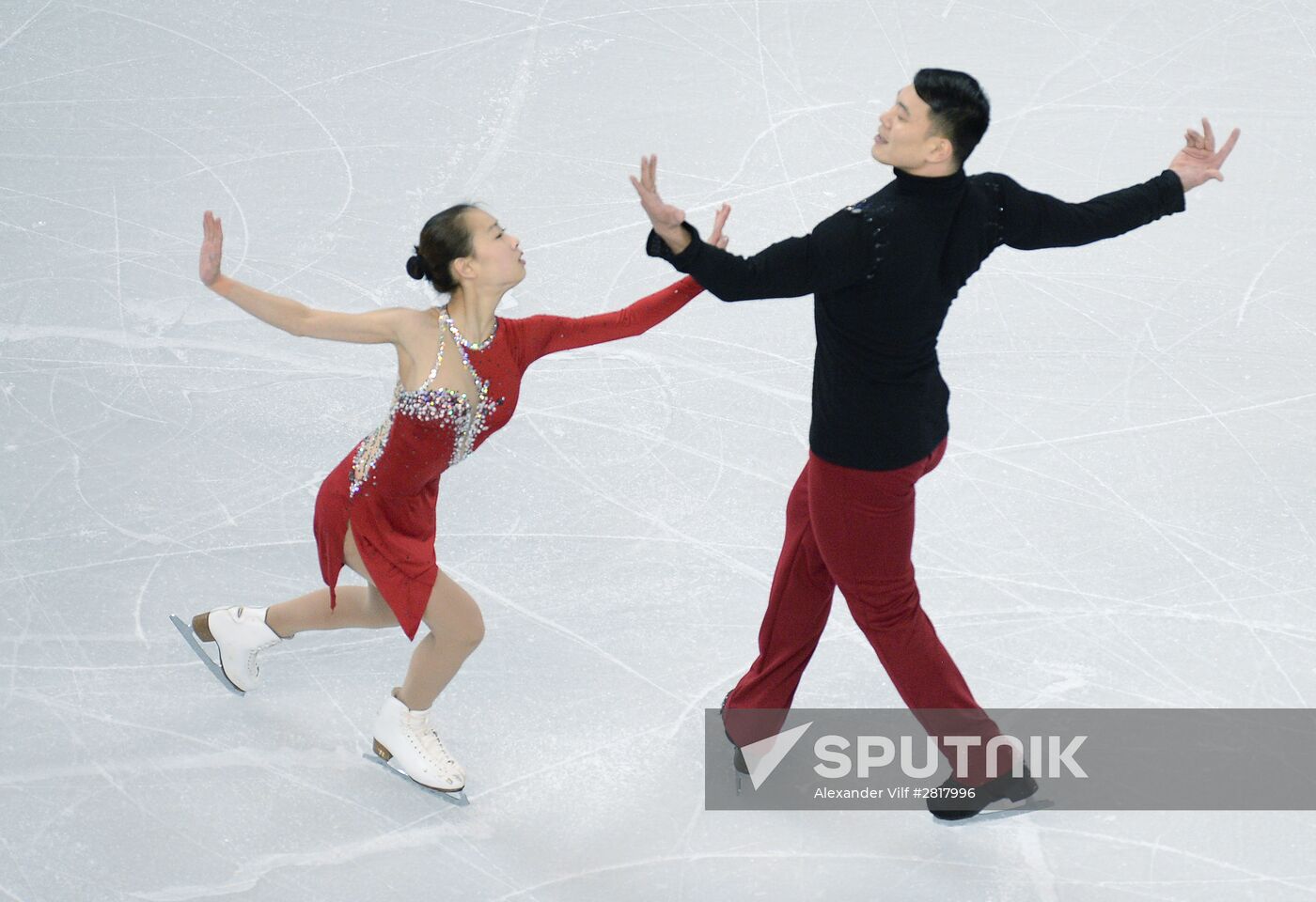 World Figure Skating Championships. Pairs. Short program