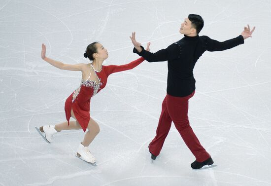 World Figure Skating Championships. Pairs. Short program