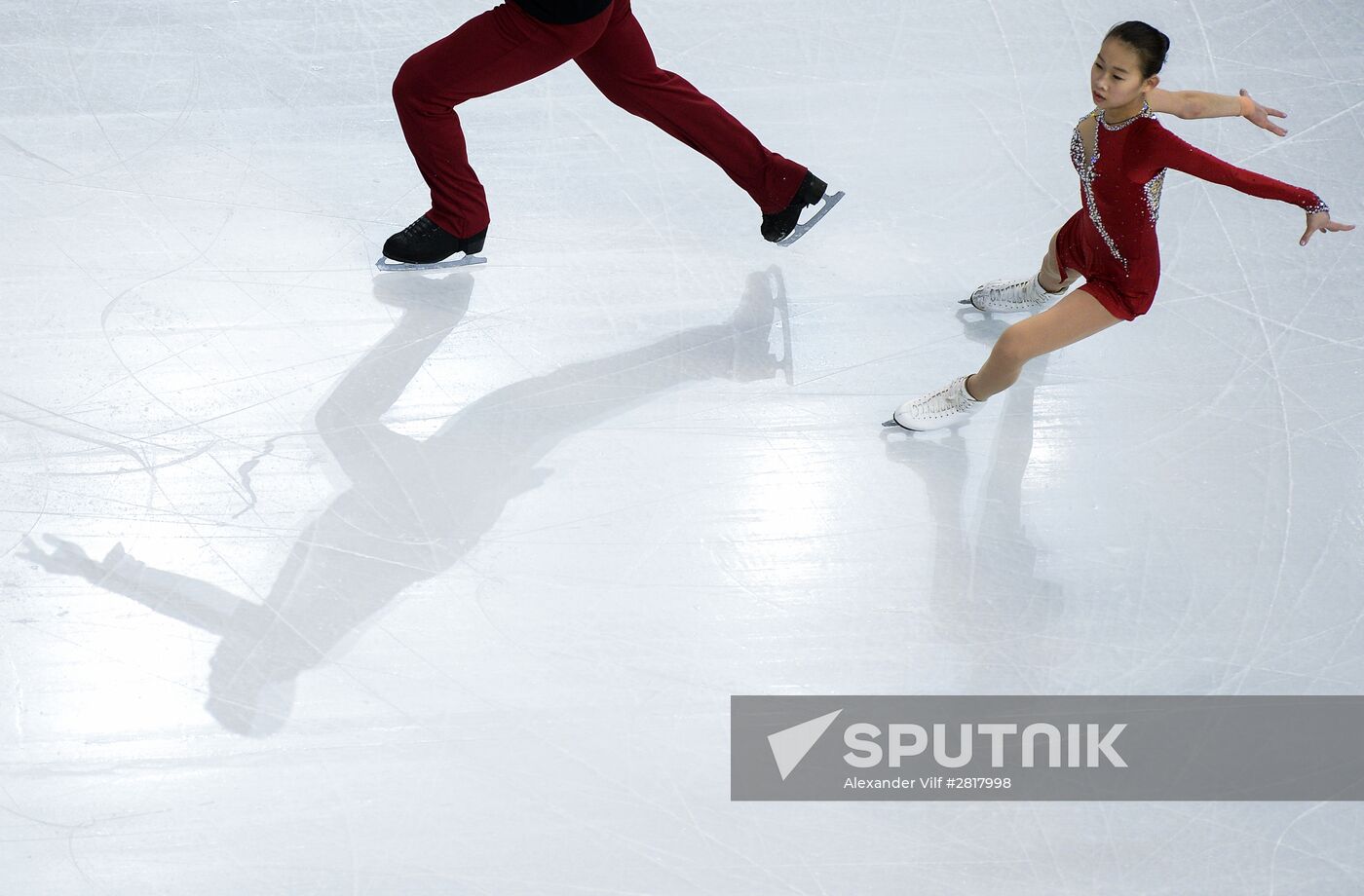 World Figure Skating Championships. Pairs. Short program