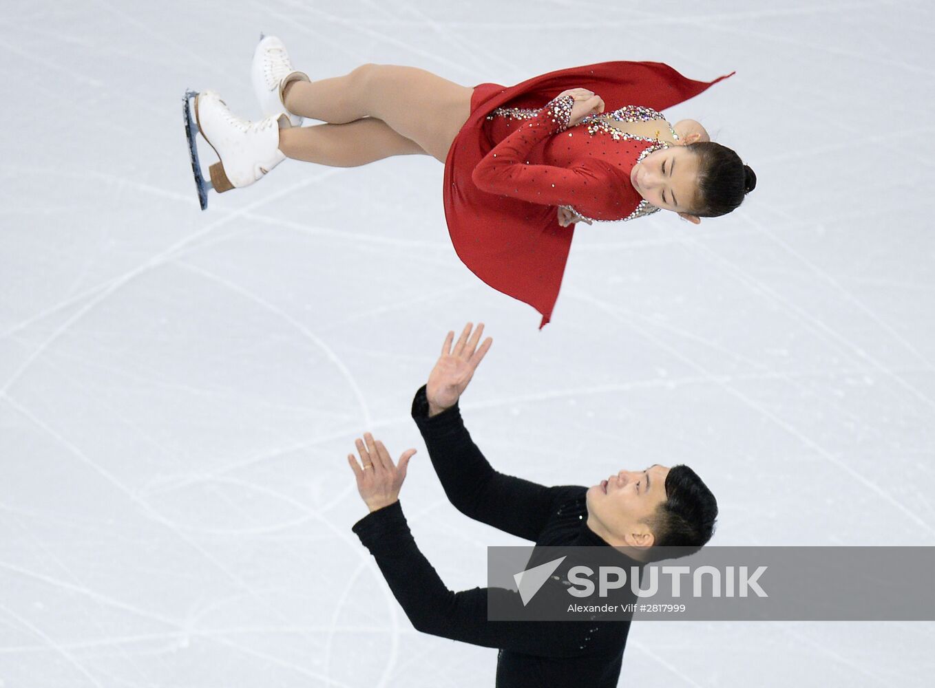 World Figure Skating Championships. Pairs. Short program