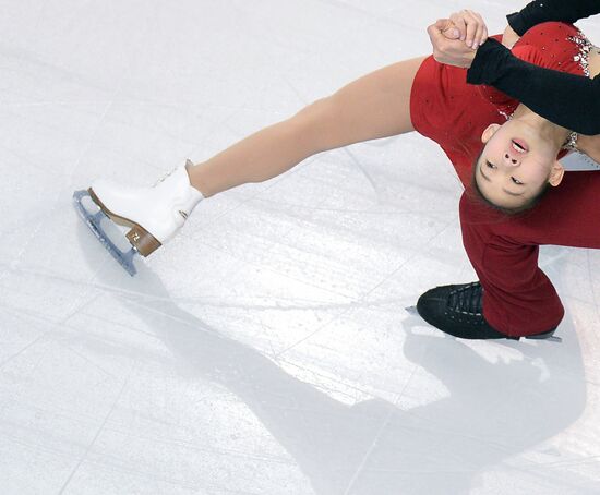 World Figure Skating Championships. Pairs. Short program