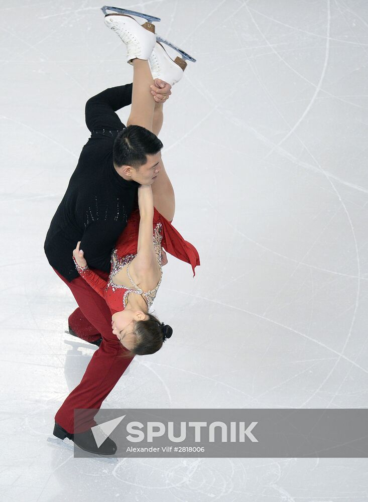 World Figure Skating Championships. Pairs. Short program