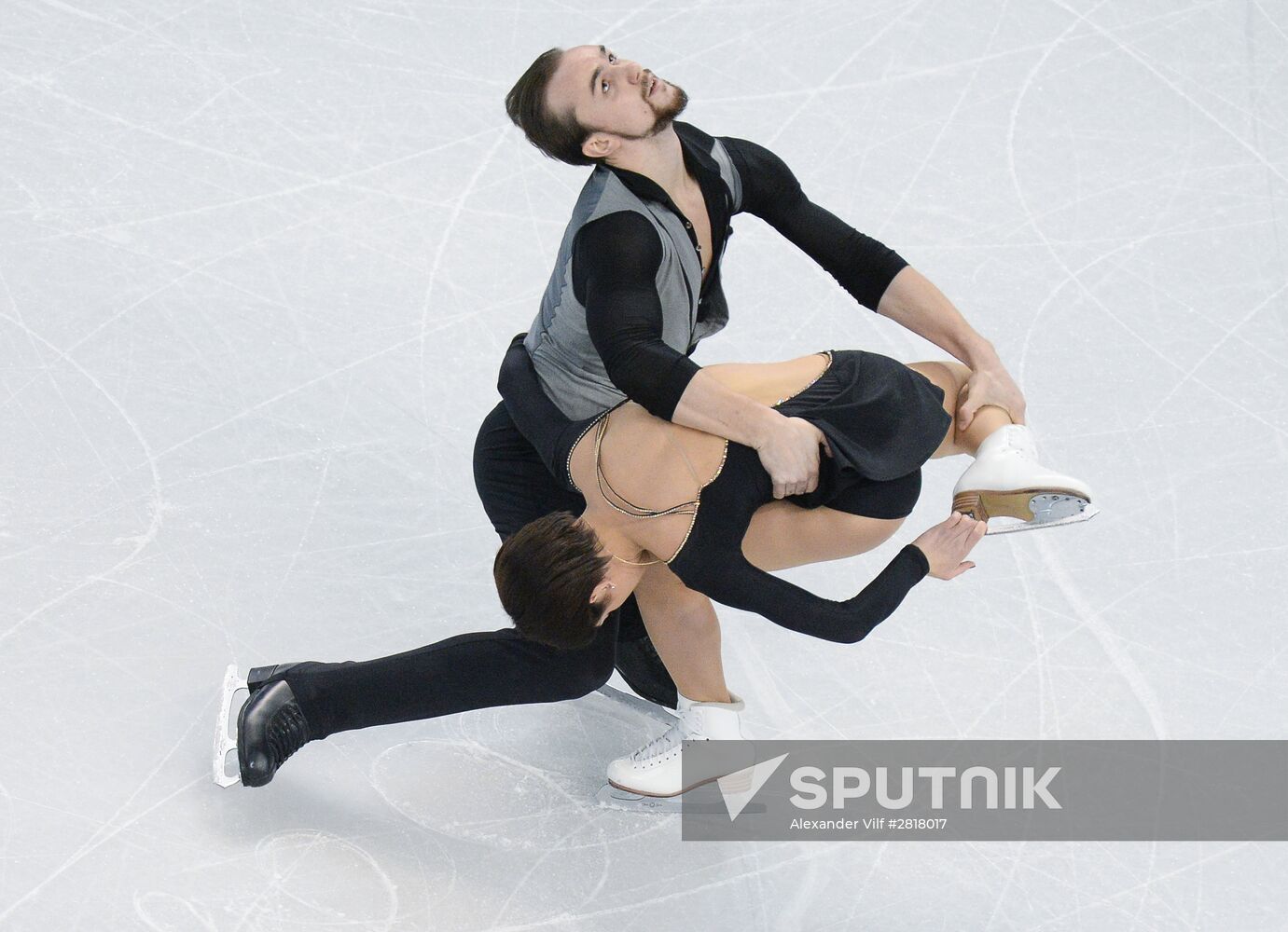 World Figure Skating Championships. Pairs. Short program