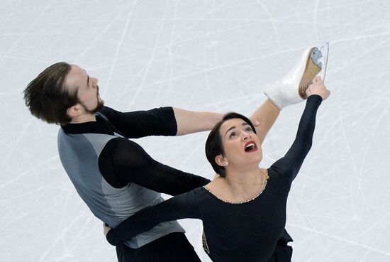 World Figure Skating Championships. Pairs. Short program