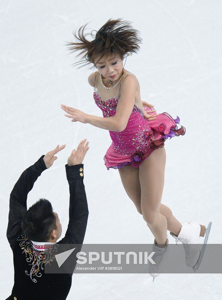 World Figure Skating Championships. Pairs. Short program