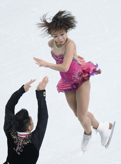 World Figure Skating Championships. Pairs. Short program