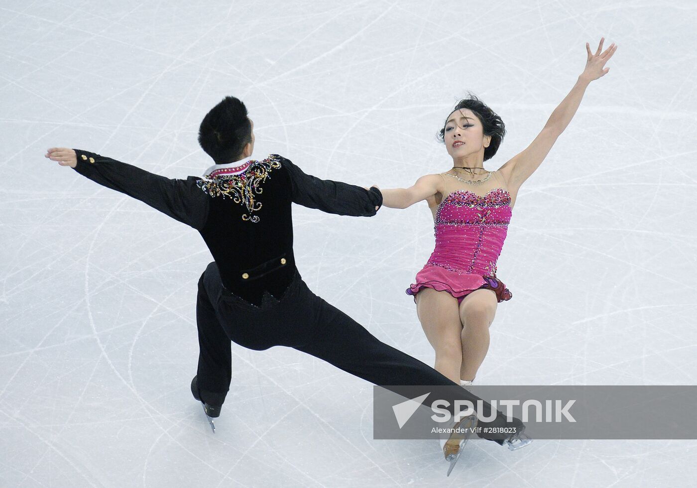 World Figure Skating Championships. Pairs. Short program