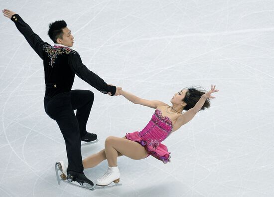World Figure Skating Championships. Pairs. Short program