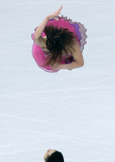 World Figure Skating Championships. Pairs. Short program