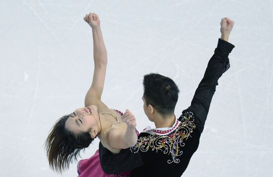 World Figure Skating Championships. Pairs. Short program