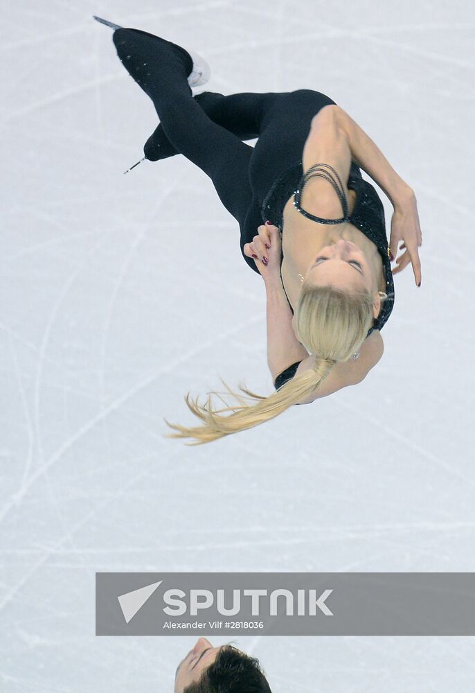 World Figure Skating Championships. Pairs. Short program