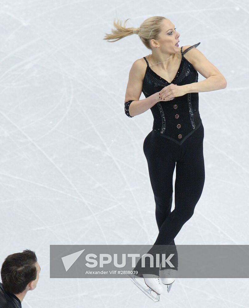 World Figure Skating Championships. Pairs. Short program