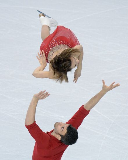 World Figure Skating Championships. Pairs. Short program