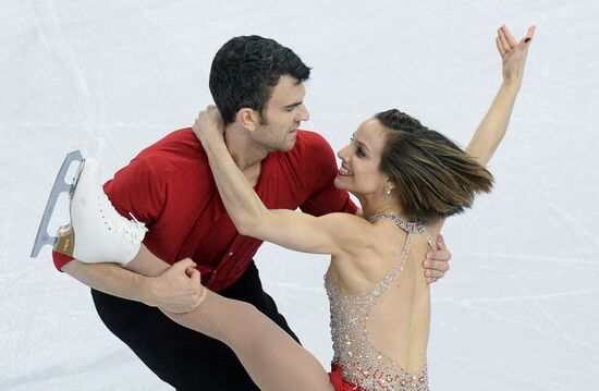 World Figure Skating Championships. Pairs. Short program