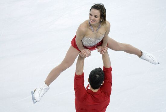 World Figure Skating Championships. Pairs. Short program