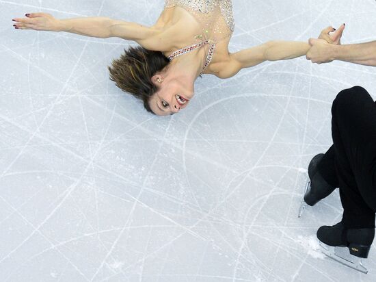 World Figure Skating Championships. Pairs. Short program