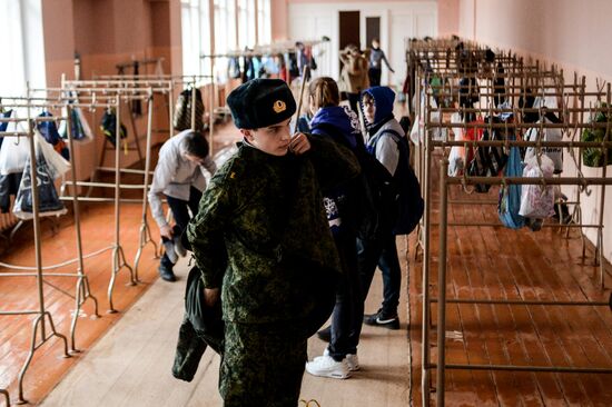 Cadet school in Novgorod Region