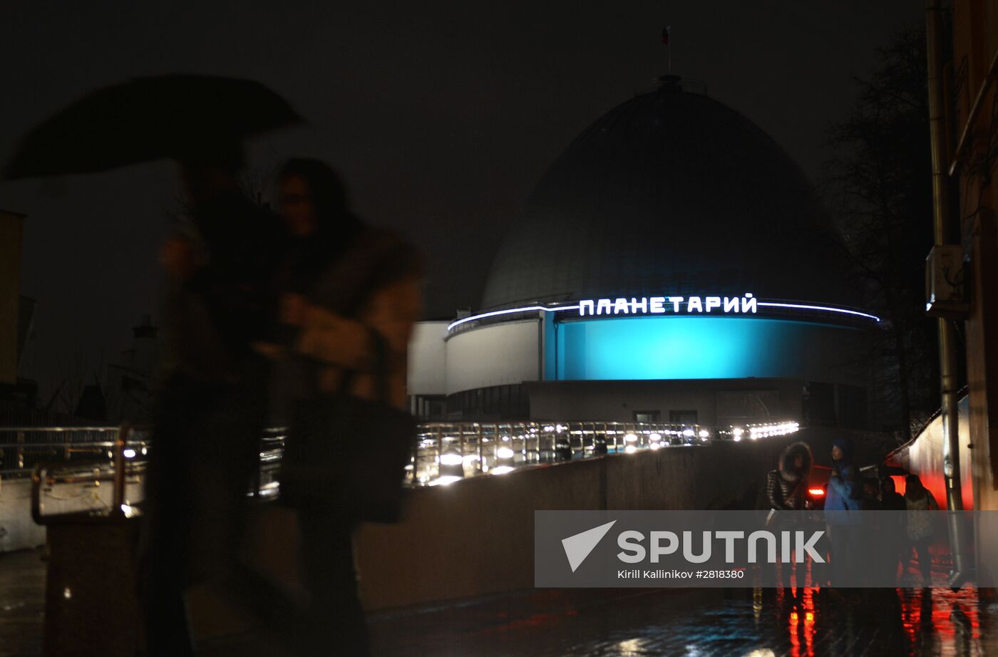 Light It Up Blue event in Russia