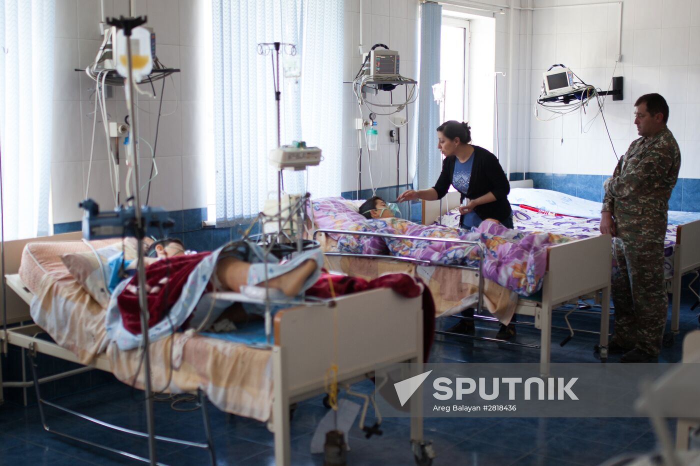 Children in the Republican Medical Center, Stepanakert