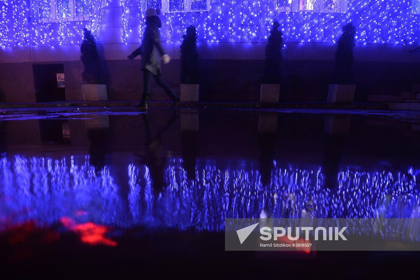 Light It Up Blue event in Russia