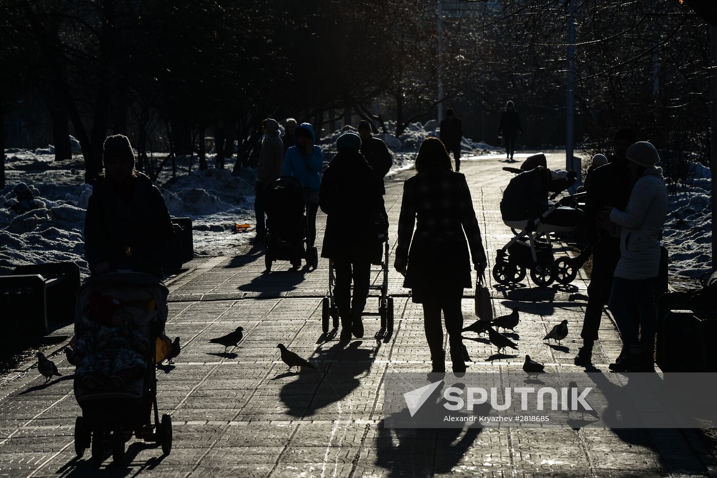 Spring in Novosibirsk