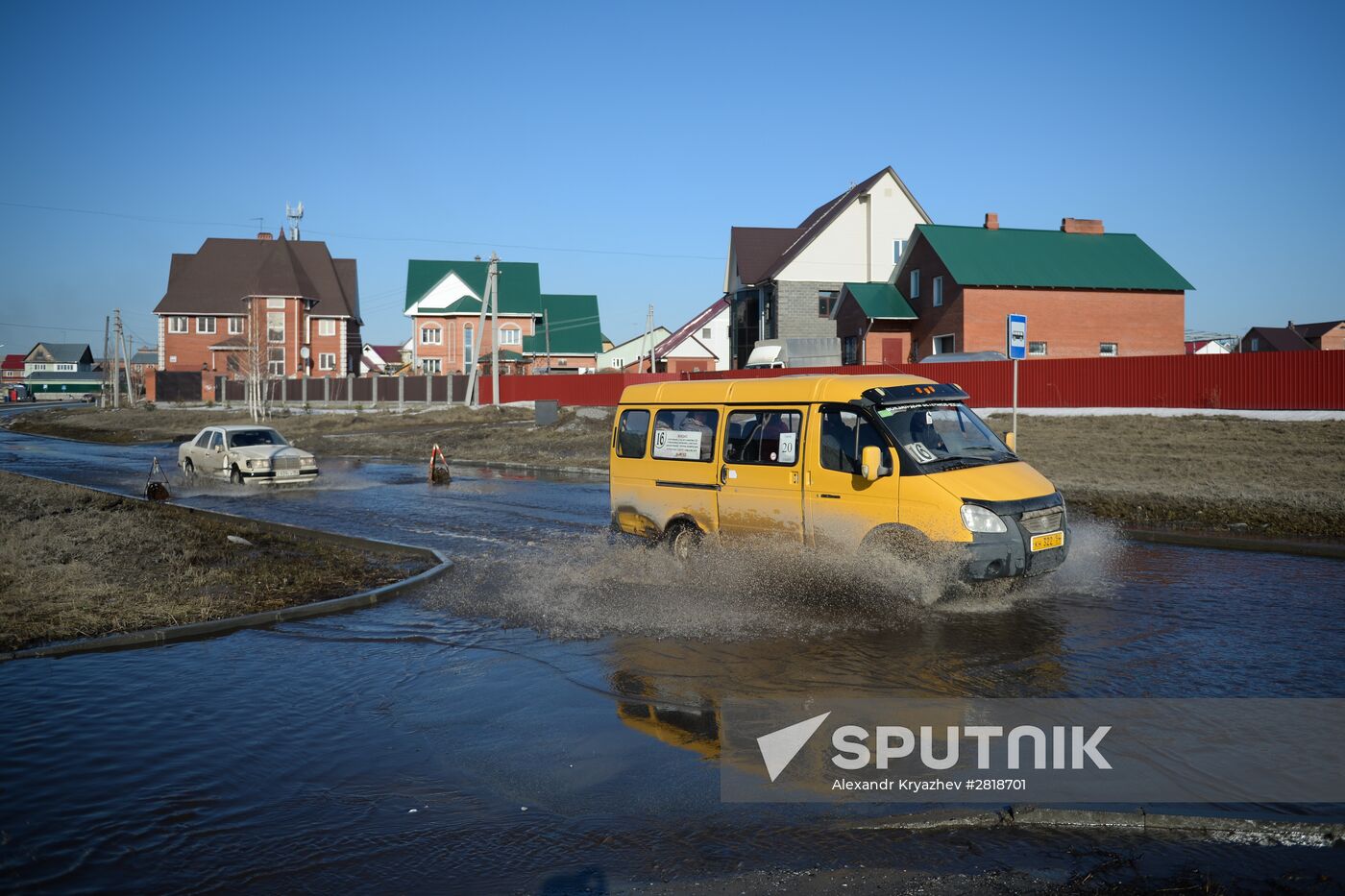 Spring in Novosibirsk