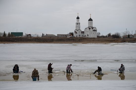 Spring in Novosibirsk