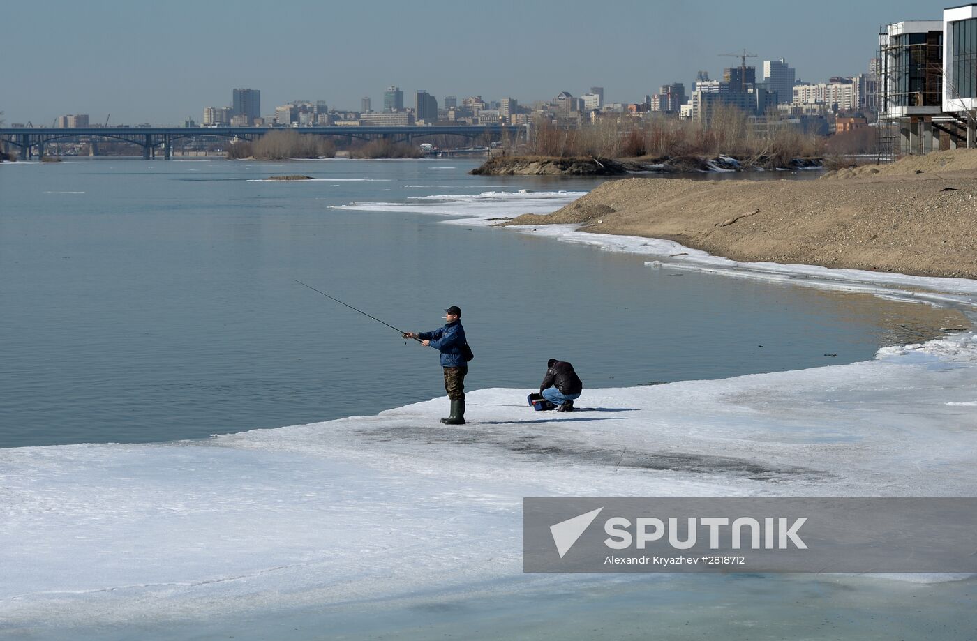 Spring in Novosibirsk