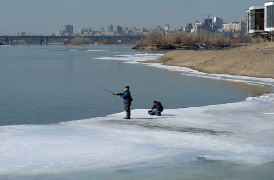 Spring in Novosibirsk