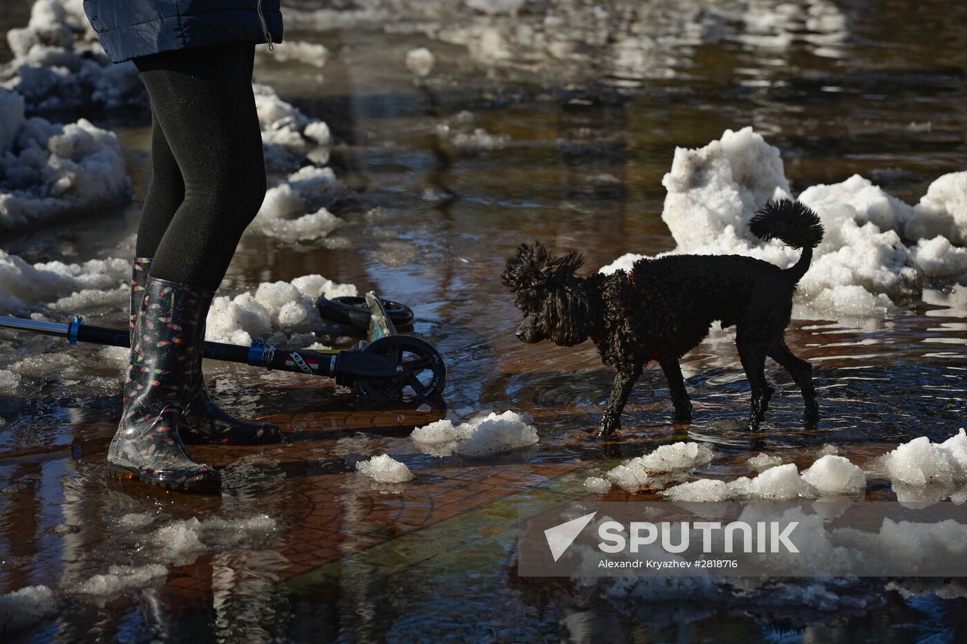 Spring in Novosibirsk