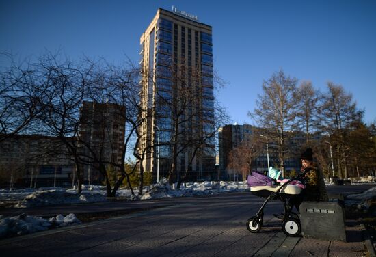 Spring in Novosibirsk