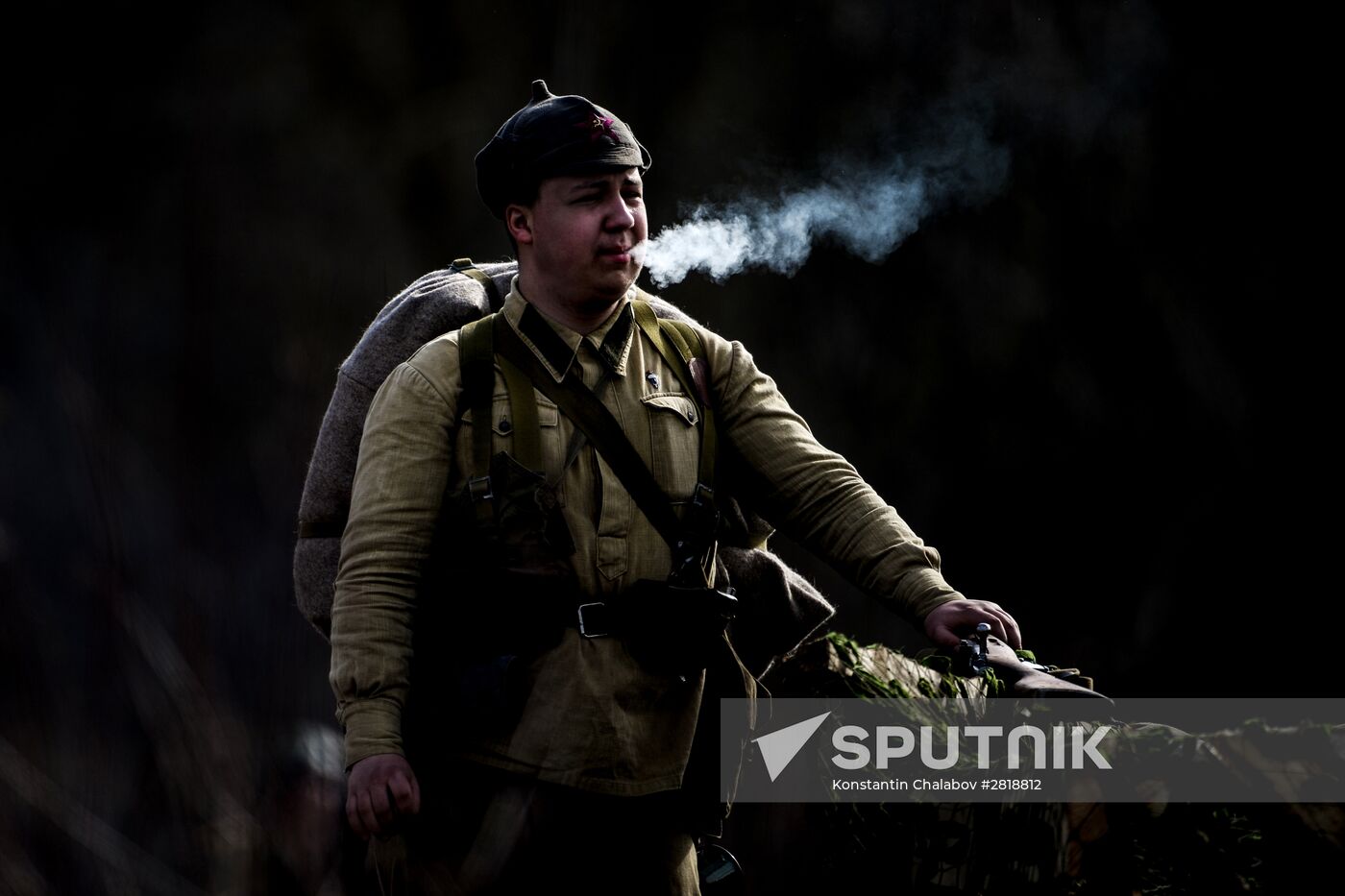 "A Forgotten Deed" military and historical reenactment in Novgorod Region