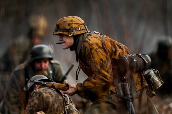 "A Forgotten Deed" military and historical reenactment in Novgorod Region