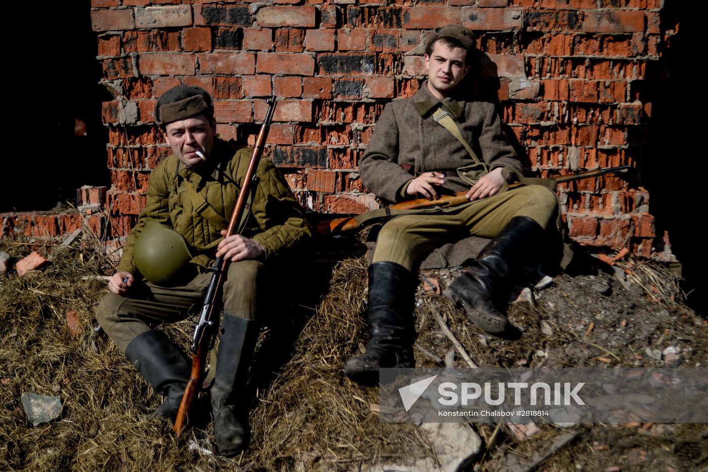 "A Forgotten Deed" military and historical reenactment in Novgorod Region