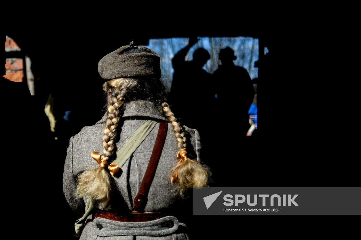 "A Forgotten Deed" military and historical reenactment in Novgorod Region