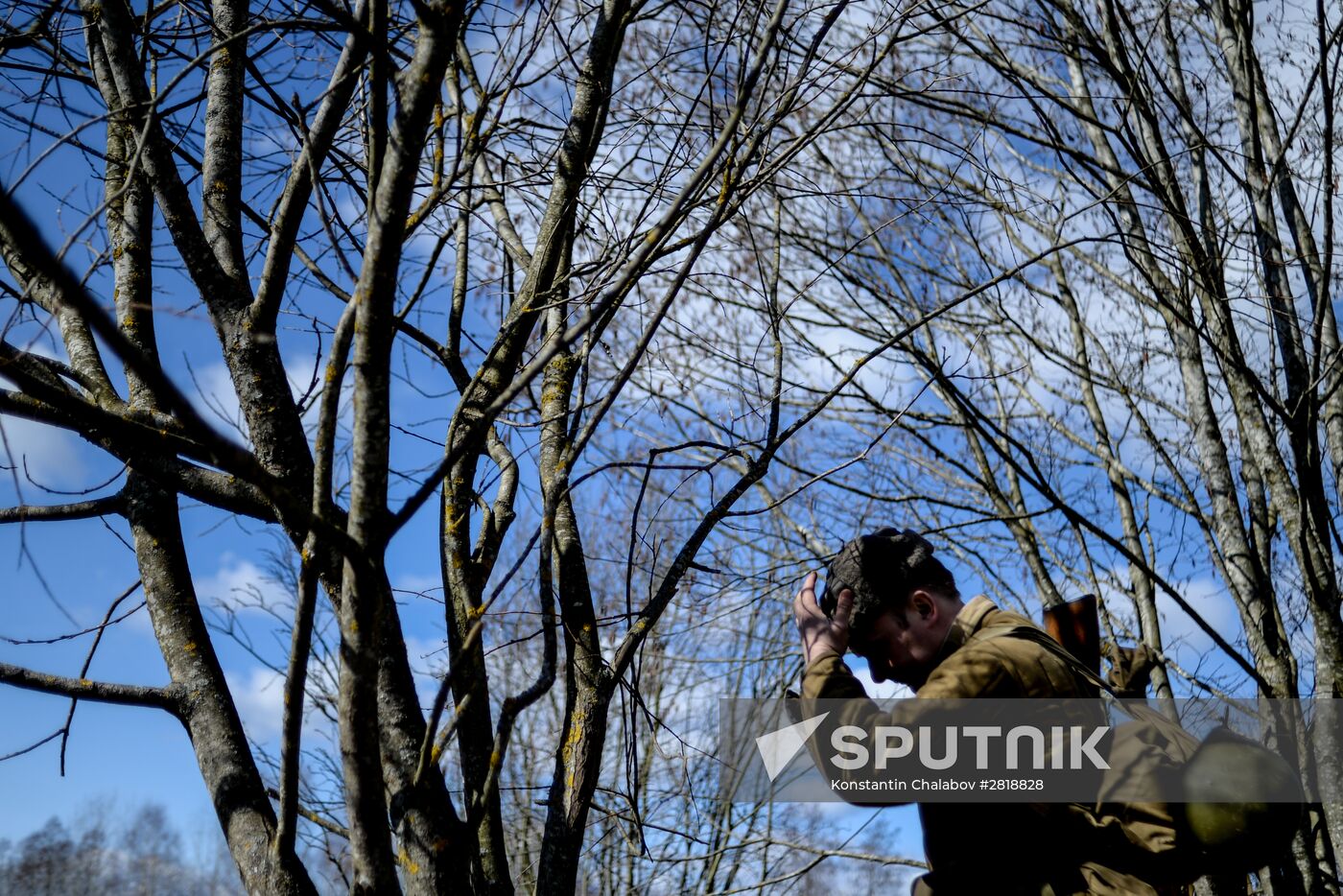 "A Forgotten Deed" military and historical reenactment in Novgorod Region