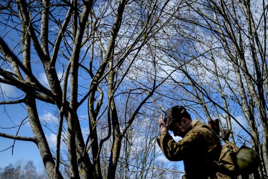 "A Forgotten Deed" military and historical reenactment in Novgorod Region
