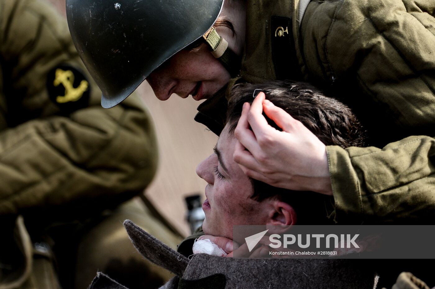 "A Forgotten Deed" military and historical reenactment in Novgorod Region