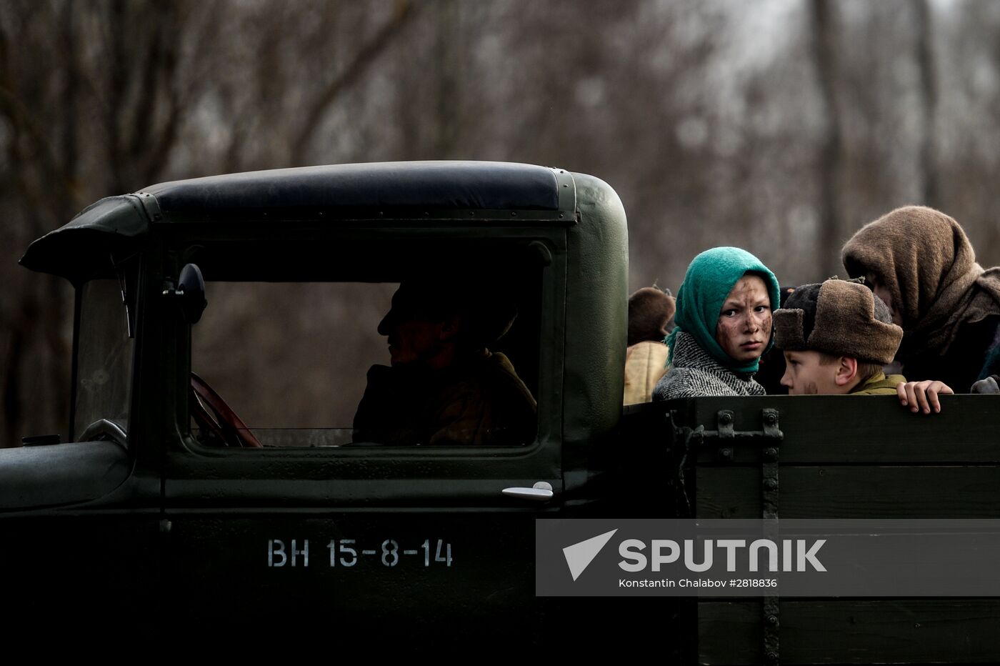 "A Forgotten Deed" military and historical reenactment in Novgorod Region