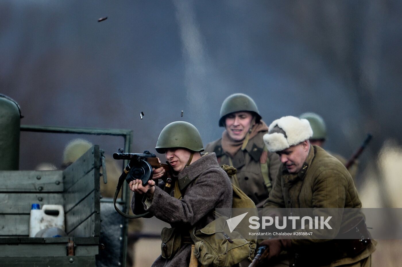 "A Forgotten Deed" military and historical reenactment in Novgorod Region